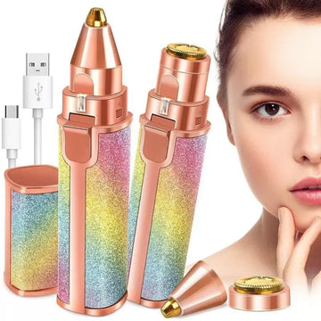Blawless 2-in-1 USB Rechargeable Eyebrow Trimmer & Shaver