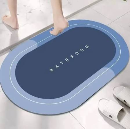 Washroom Mat Non-Slip 2.5mm | Oval Shape