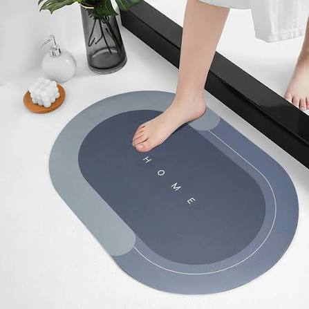 Washroom Mat Non-Slip 2.5mm | Oval Shape